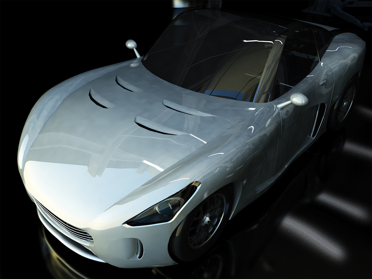 Automotive design progettazione auto da corsa Ermini GT