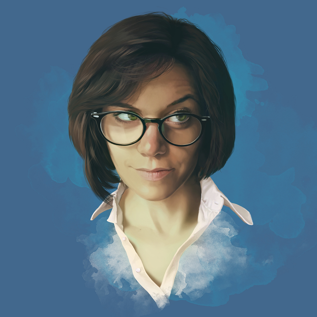 Digital art Self-portrait | Autoritratto