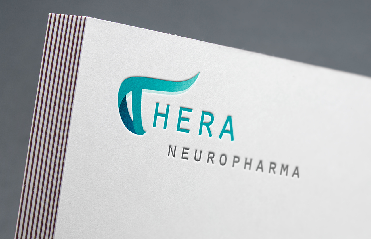 Grafica logo, immagine coordinata Thera neuropharma