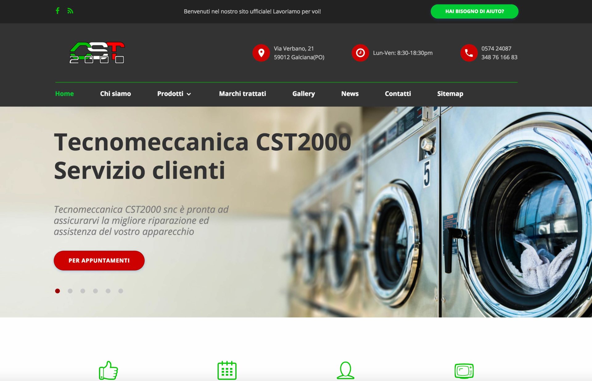 Web design e web develop tecnomeccanica CST2000 - progettazione e sviluppo di un sito web a layout responsive